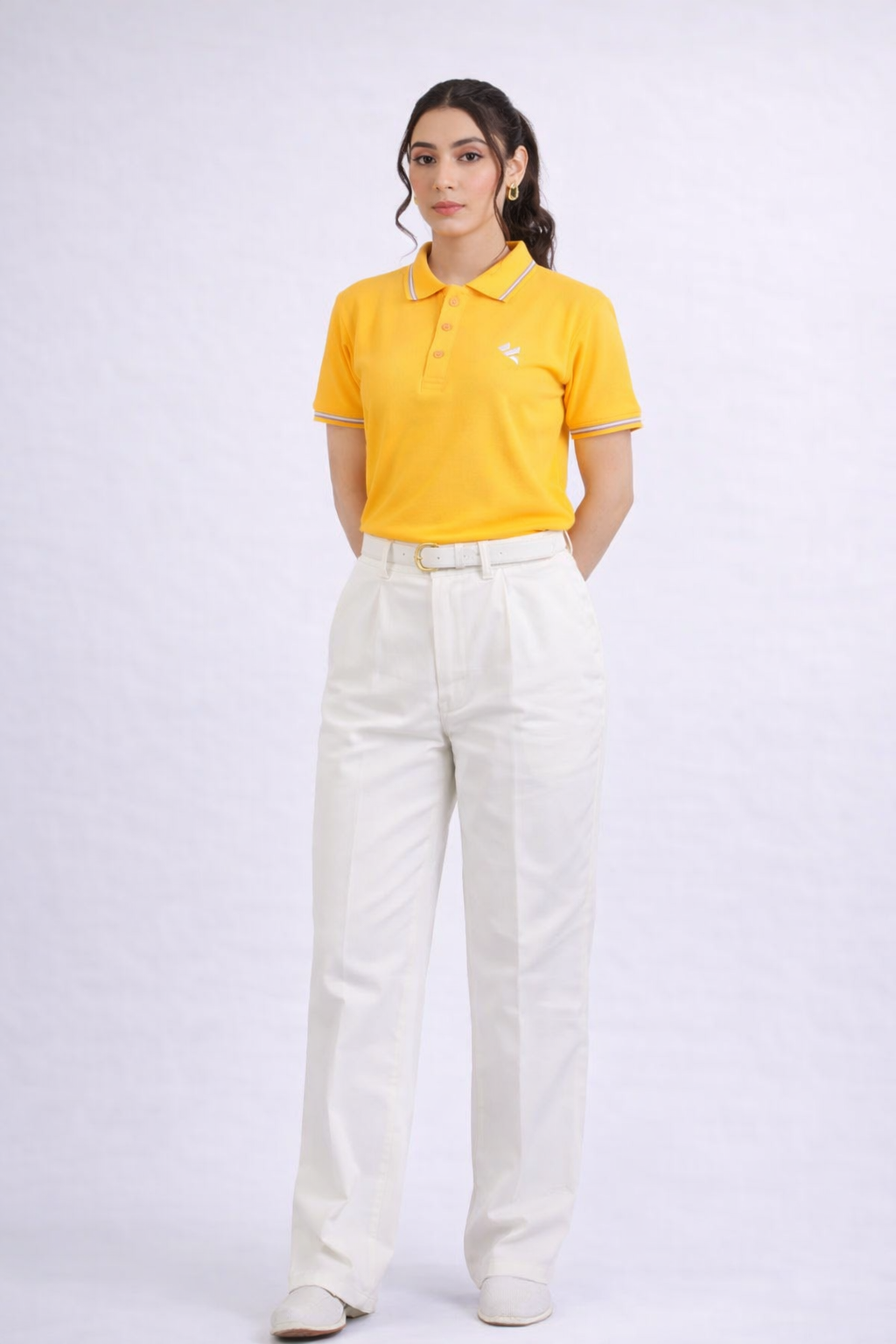KF Mustard Polo Shirt - L