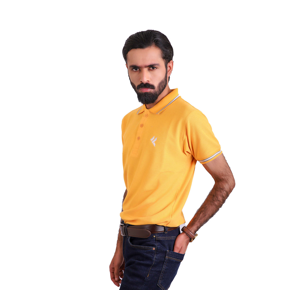 KF Mustard Polo Shirt