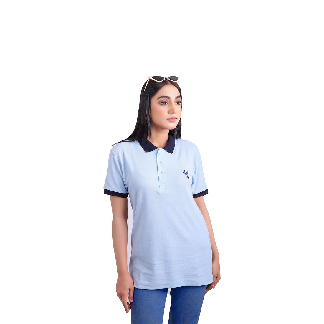 KF Sky Blue Polo Shirt - L