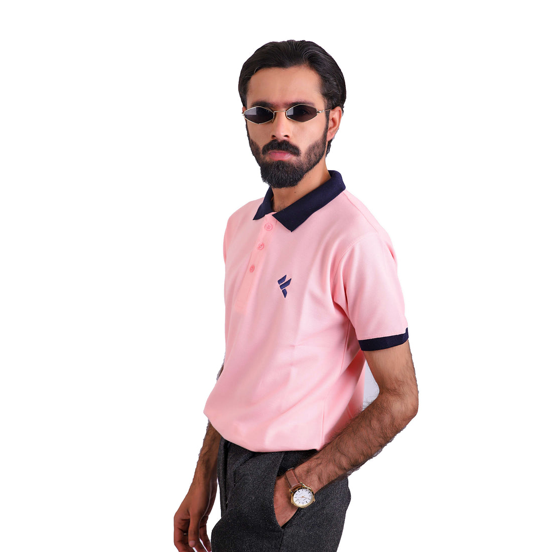 KF Light Pink Polo Shirt