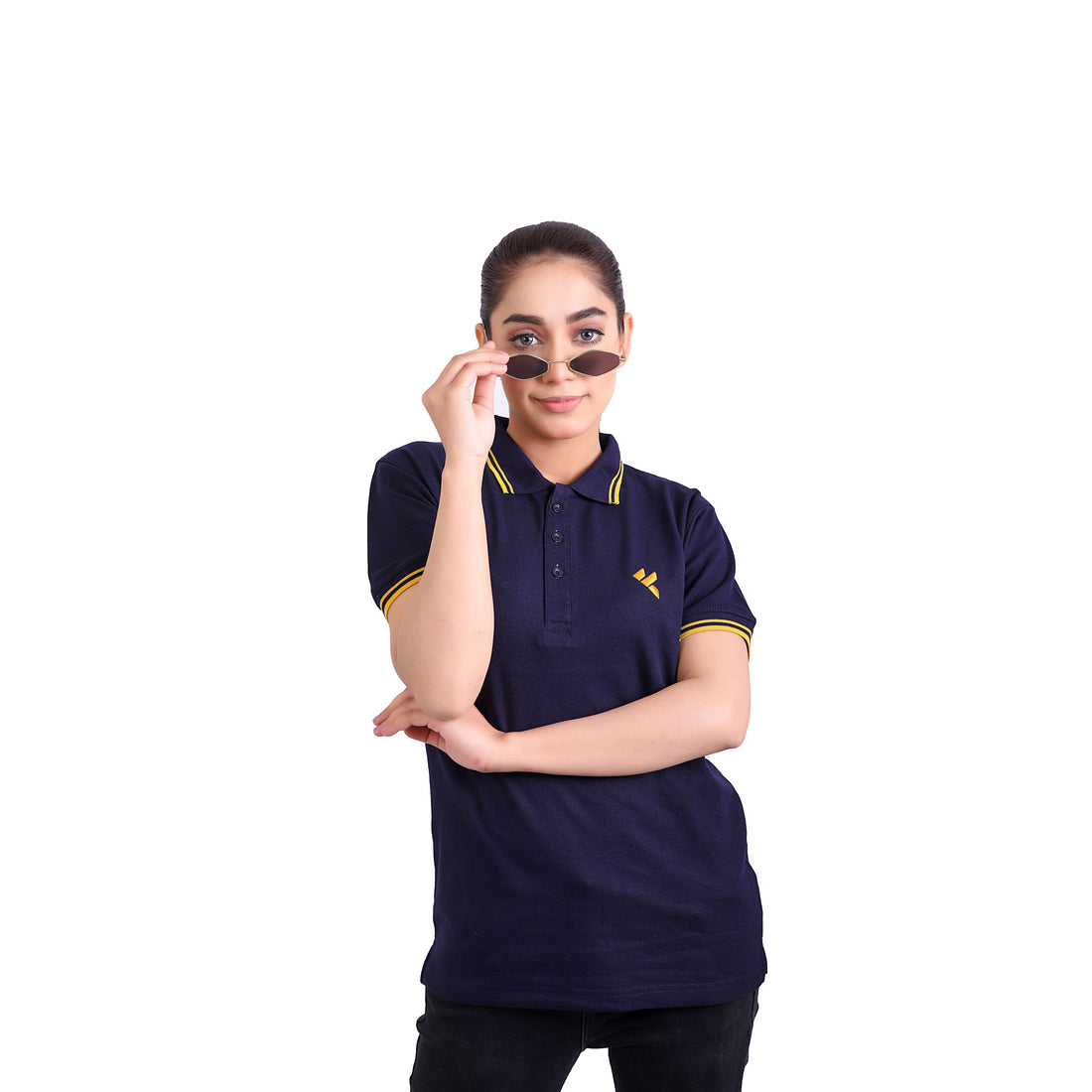 KF Navy Blue Polo Shirt - L