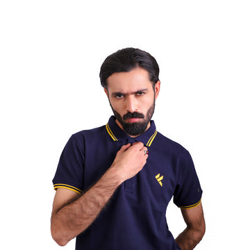 KF Navy Blue Polo Shirt