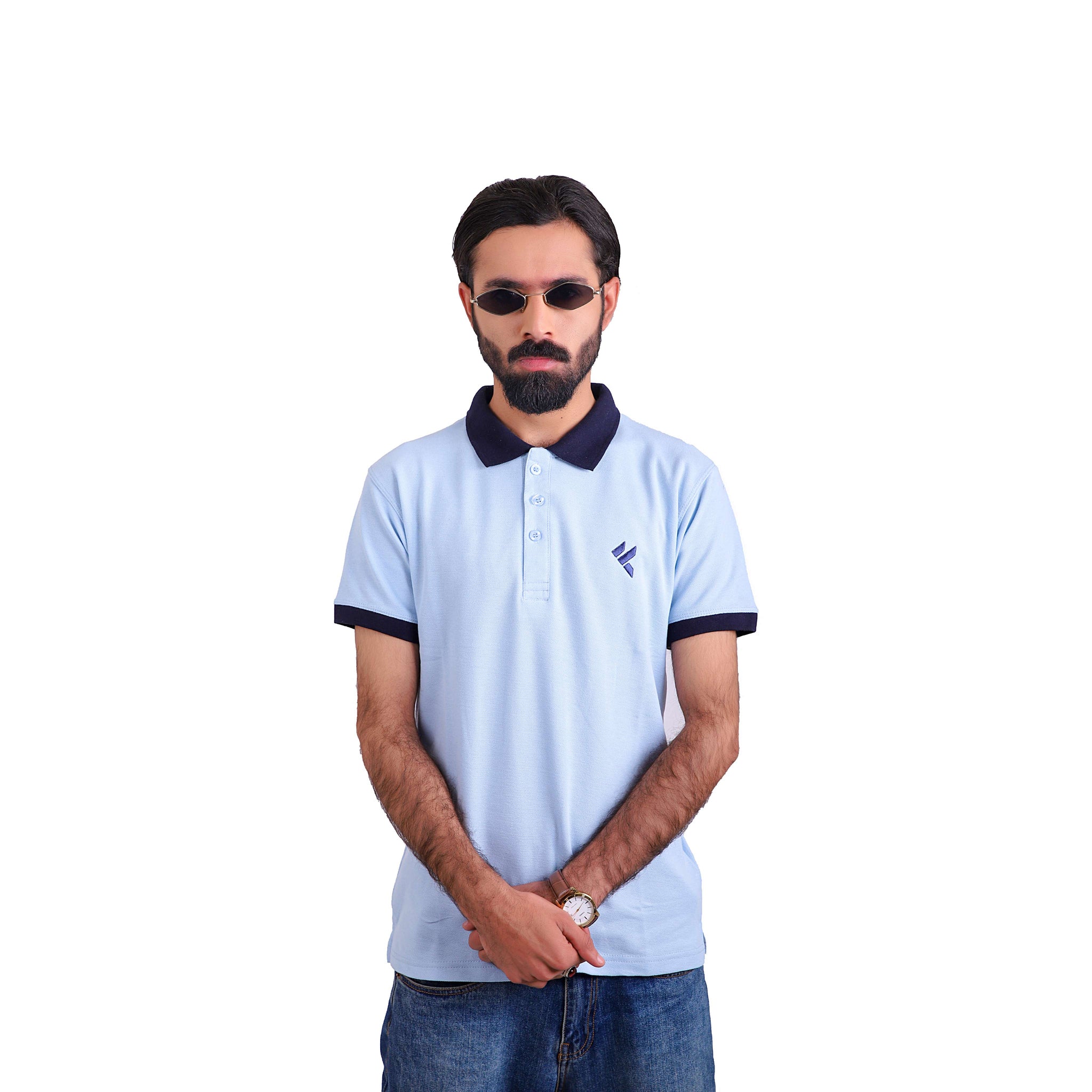 KF Sky Blue Polo Shirt