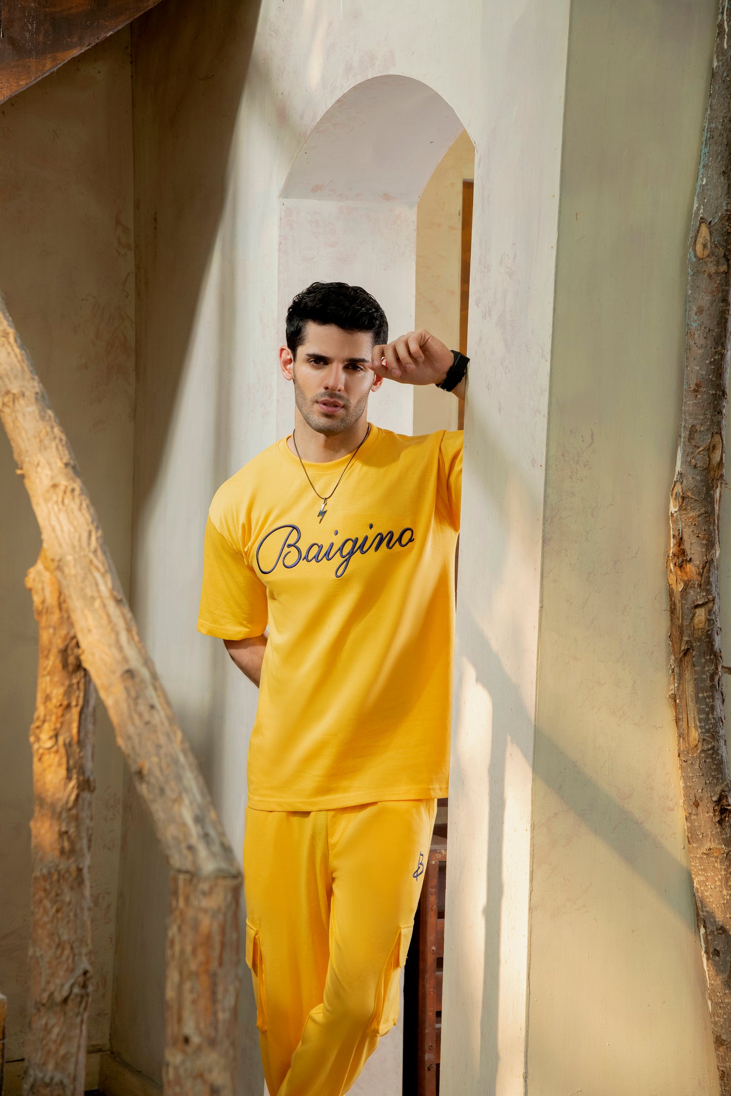 Marigold (Mustard Yellow), 100 % Pure Cotton Co-Ord Set