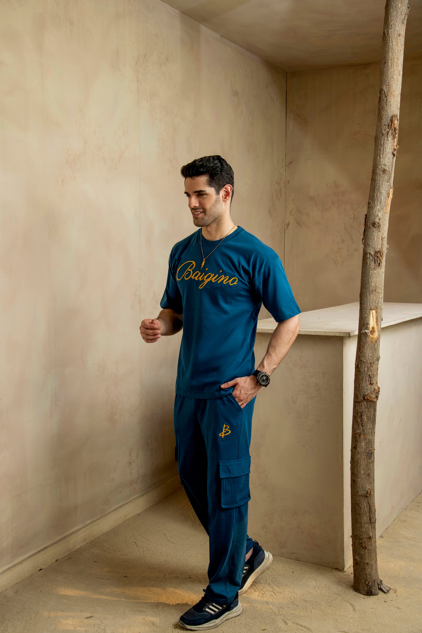 Sailor Blue, 100 % Pure Cotton Co-Ord Set