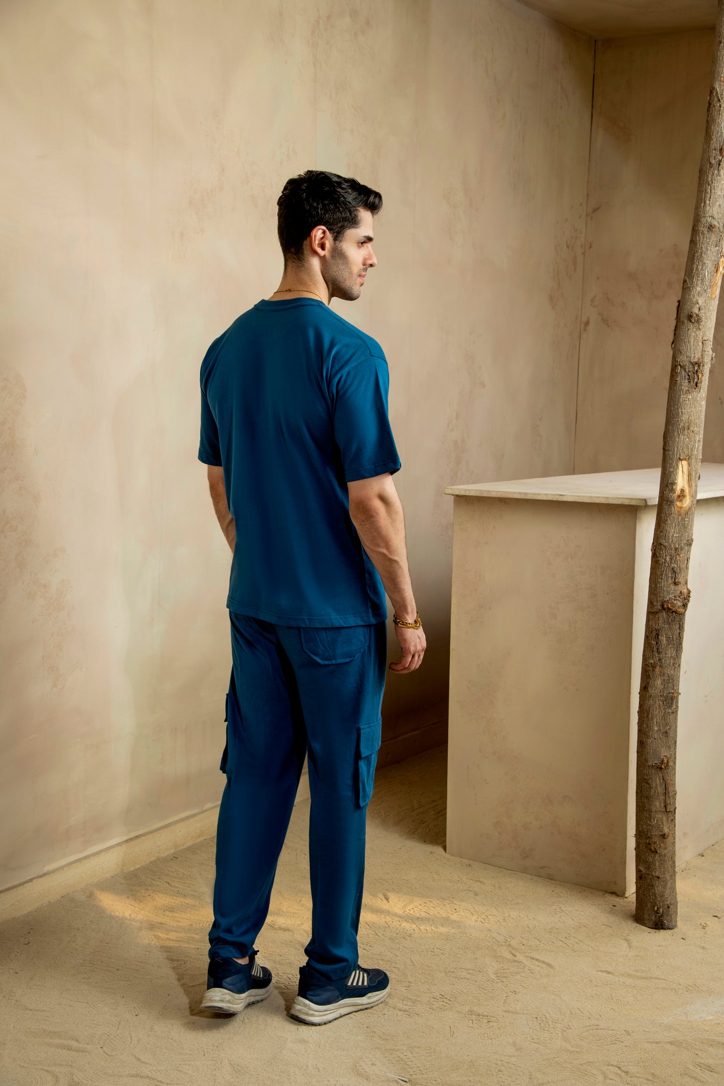 Sailor Blue, 100 % Pure Cotton Co-Ord Set
