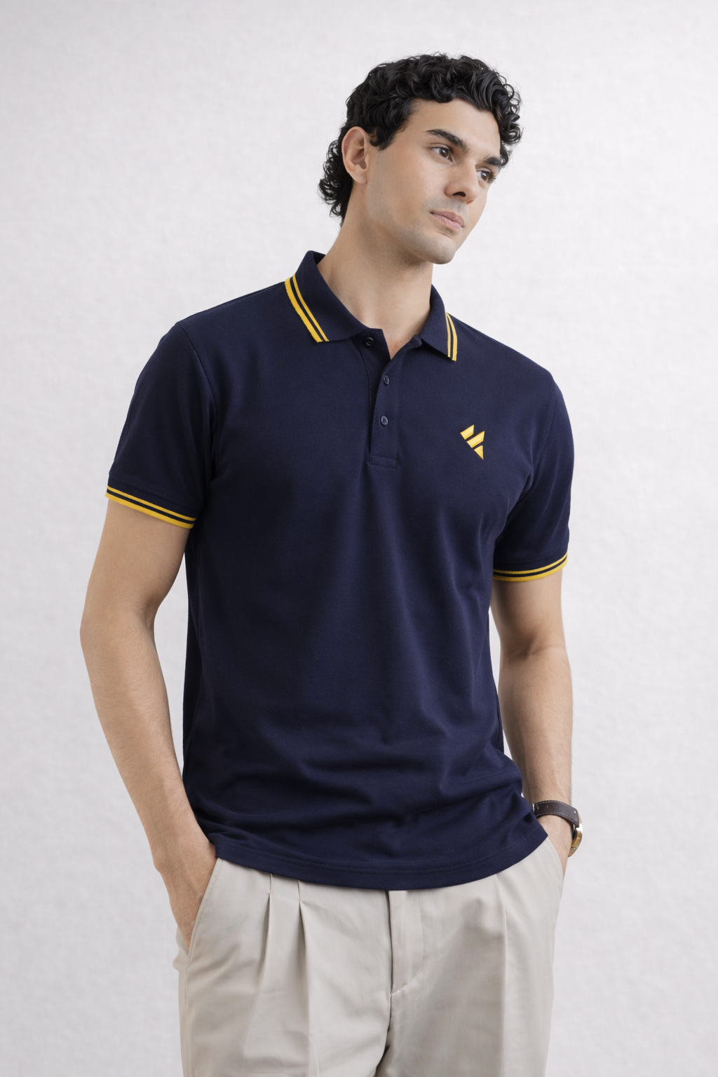 KF Navy Blue Polo Shirt
