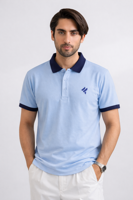 KF Sky Blue Polo Shirt