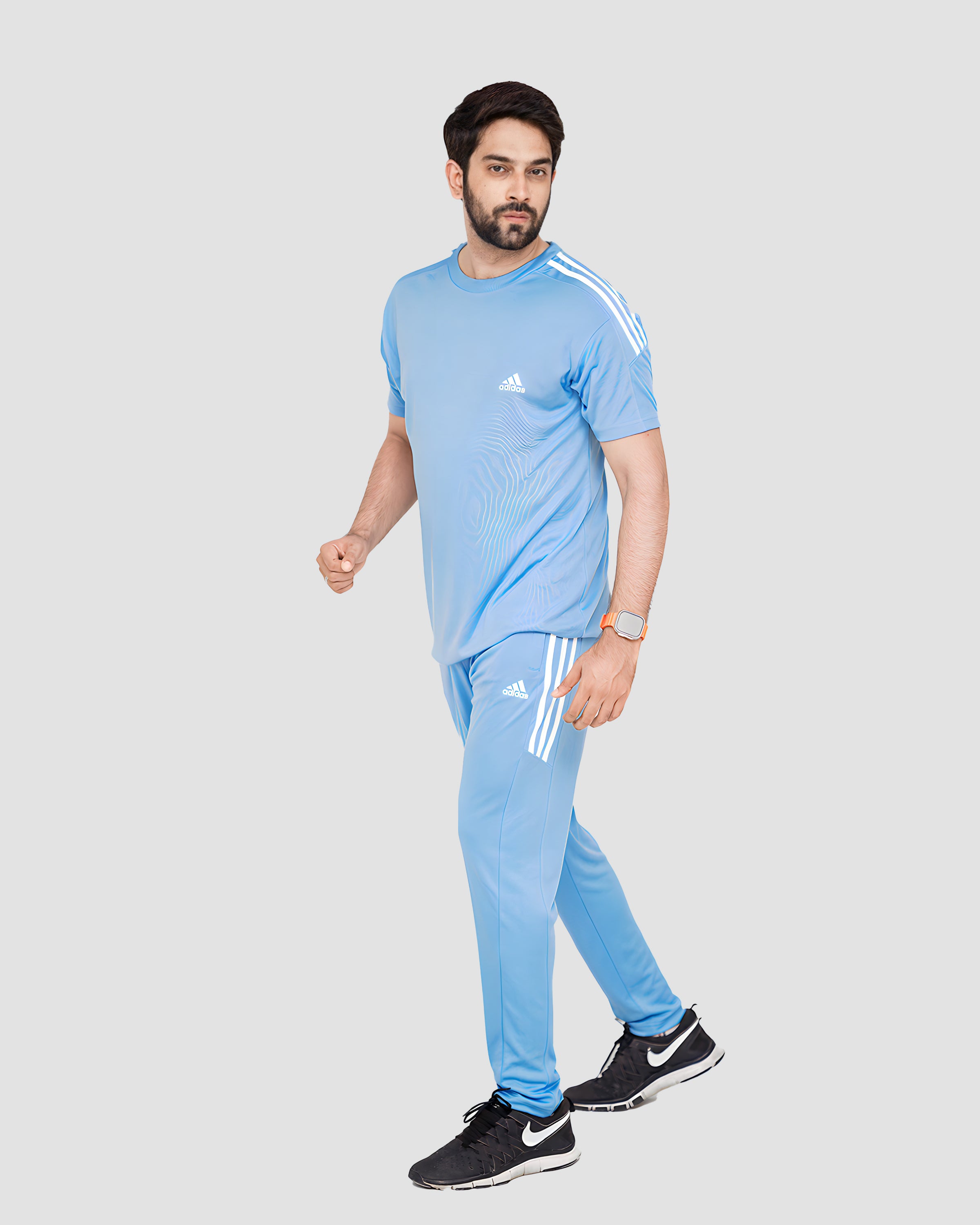 Adidas tracksuit hot sale sky blue