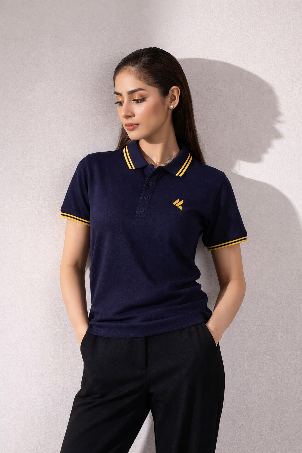 KF Navy Blue Polo Shirt - L