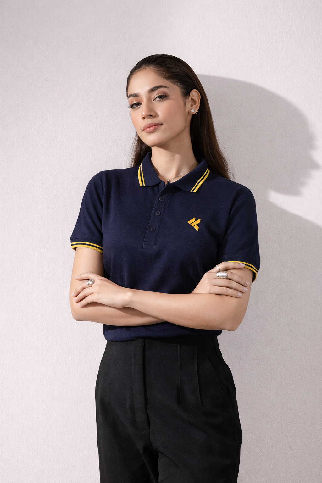 KF Navy Blue Polo Shirt - L