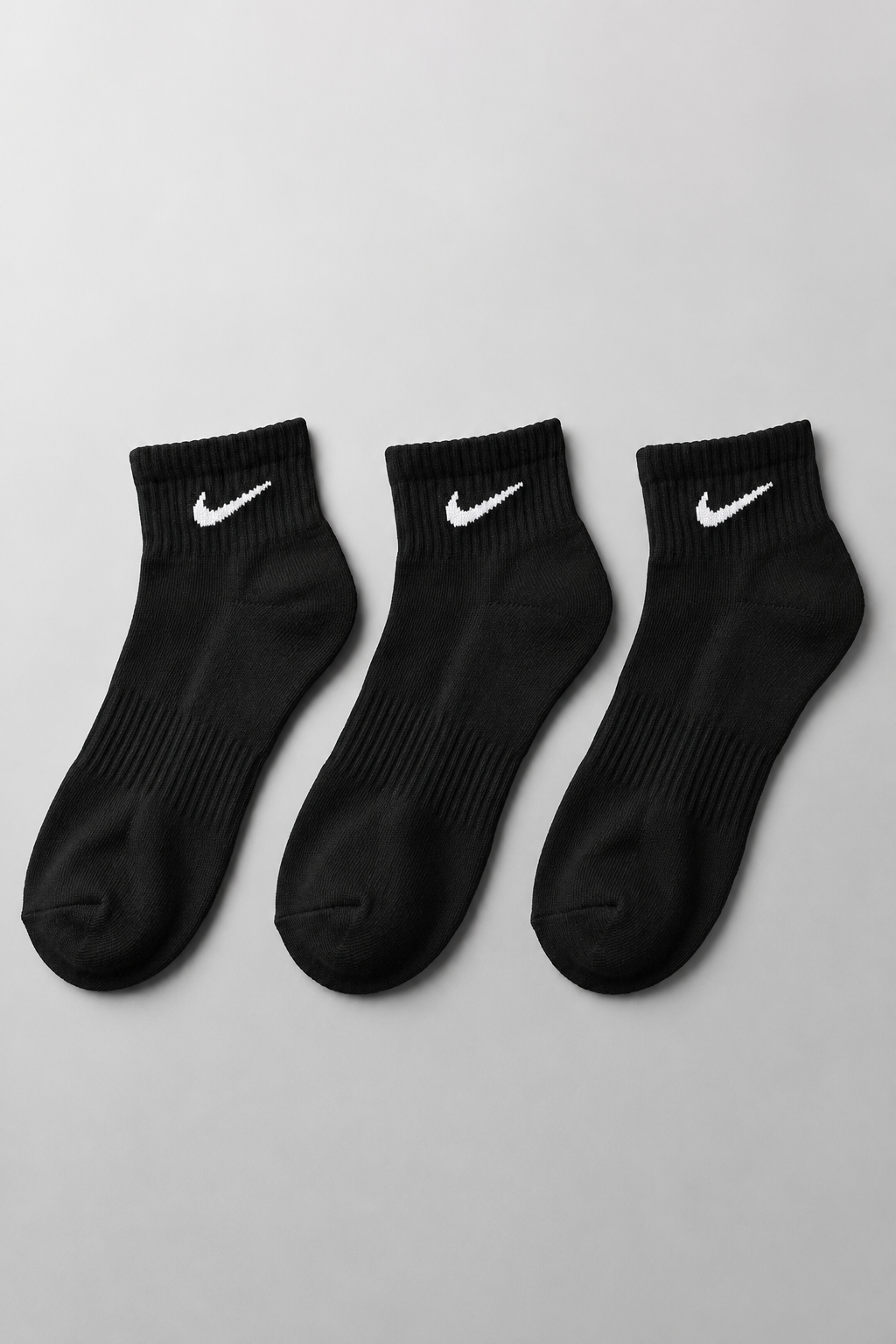 Nike black adult ankle socks pack of 3 - image 2