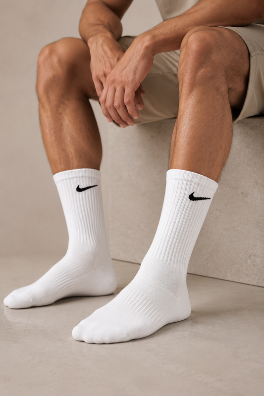 White crew socks pack of 3 - image 3