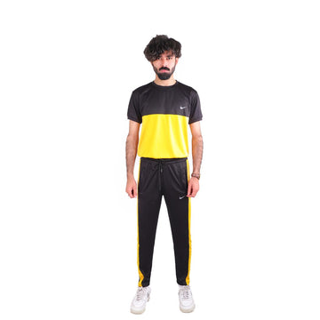 NIK Black & Yellow Dri-Fit Tracksuit